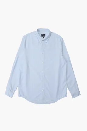 A.p.c. Chemise greg Bleu - GRADUATE STORE