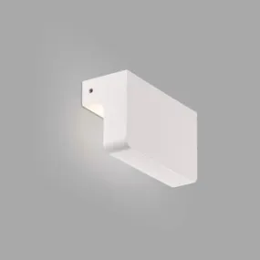 Applique extérieure led Faro Nine Blanc Aluminium