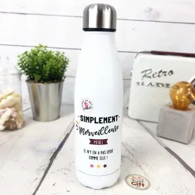 Bouteille de transport isotherme - Simplement merveilleuse Merci