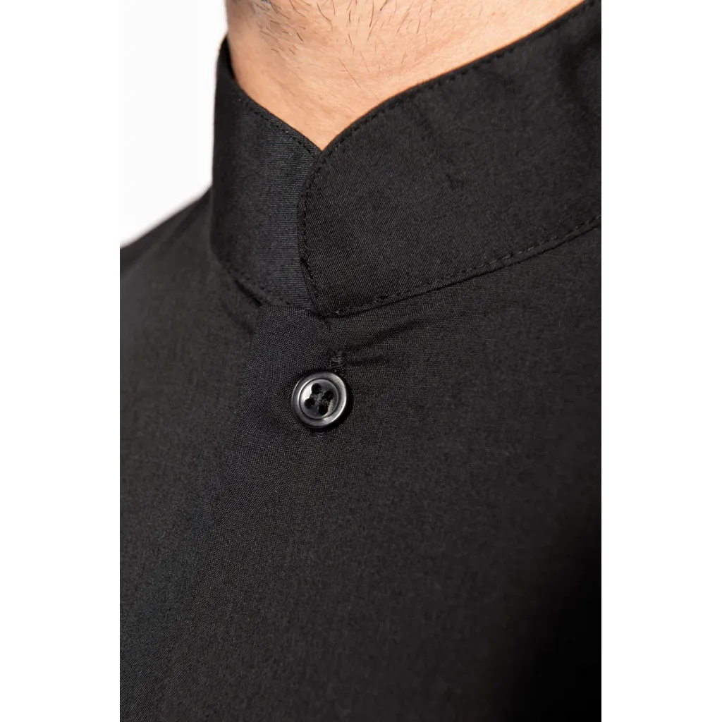 CHEMISE COL MAO MANCHES LONGUES HOMME