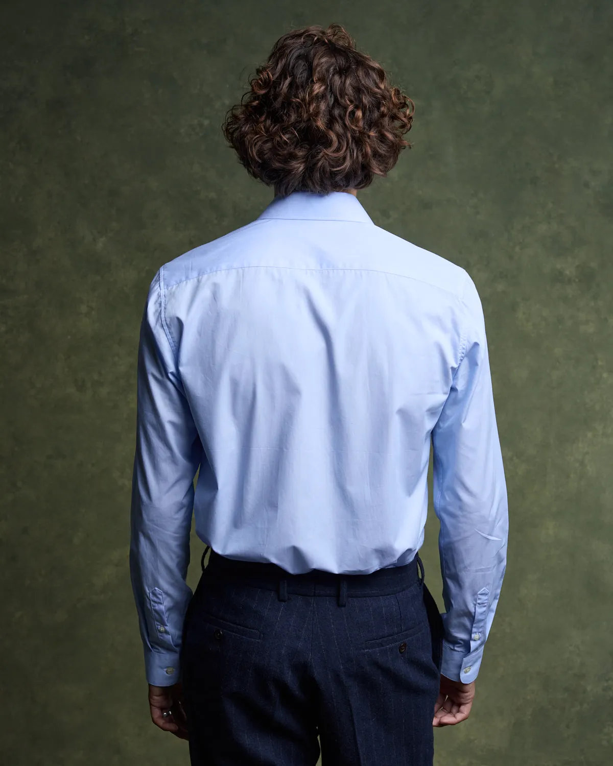 Chemise GREASE - Bleu/Blanc