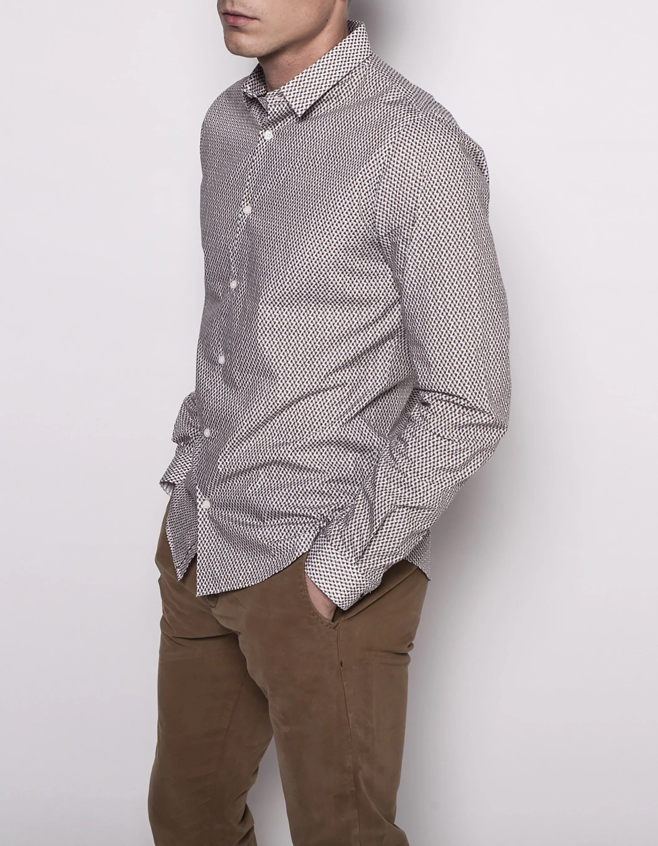 Chemise imprimée homme