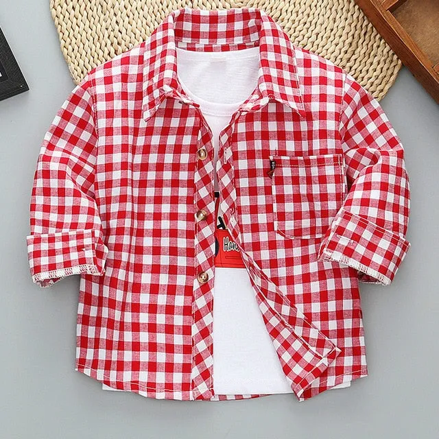 Chemise manche longue 24M - 4T