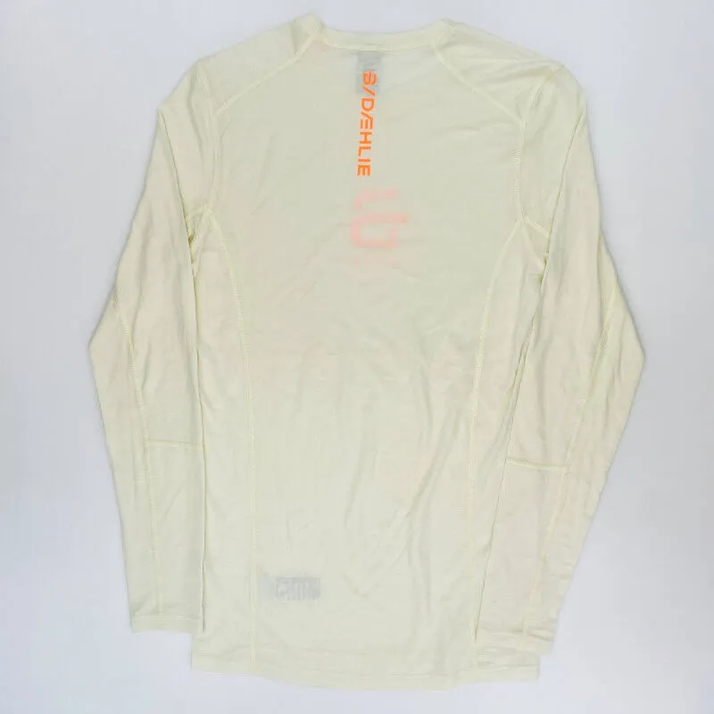 Daehlie Active Wool Long Sleeve Men - Seconde main Sous-vêtement technique homme - Blanc - L | Hardloop