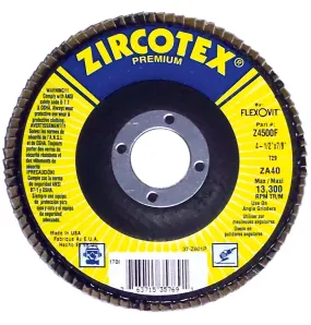 Flexovit Z7000F Disque à feuillets zircomax®premium 7" x 7/8" ( grain 40 )