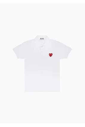 PLAY CDG LE POLO BRODÉ CDG