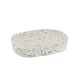 Porte Savon TERRAZO - Blanc