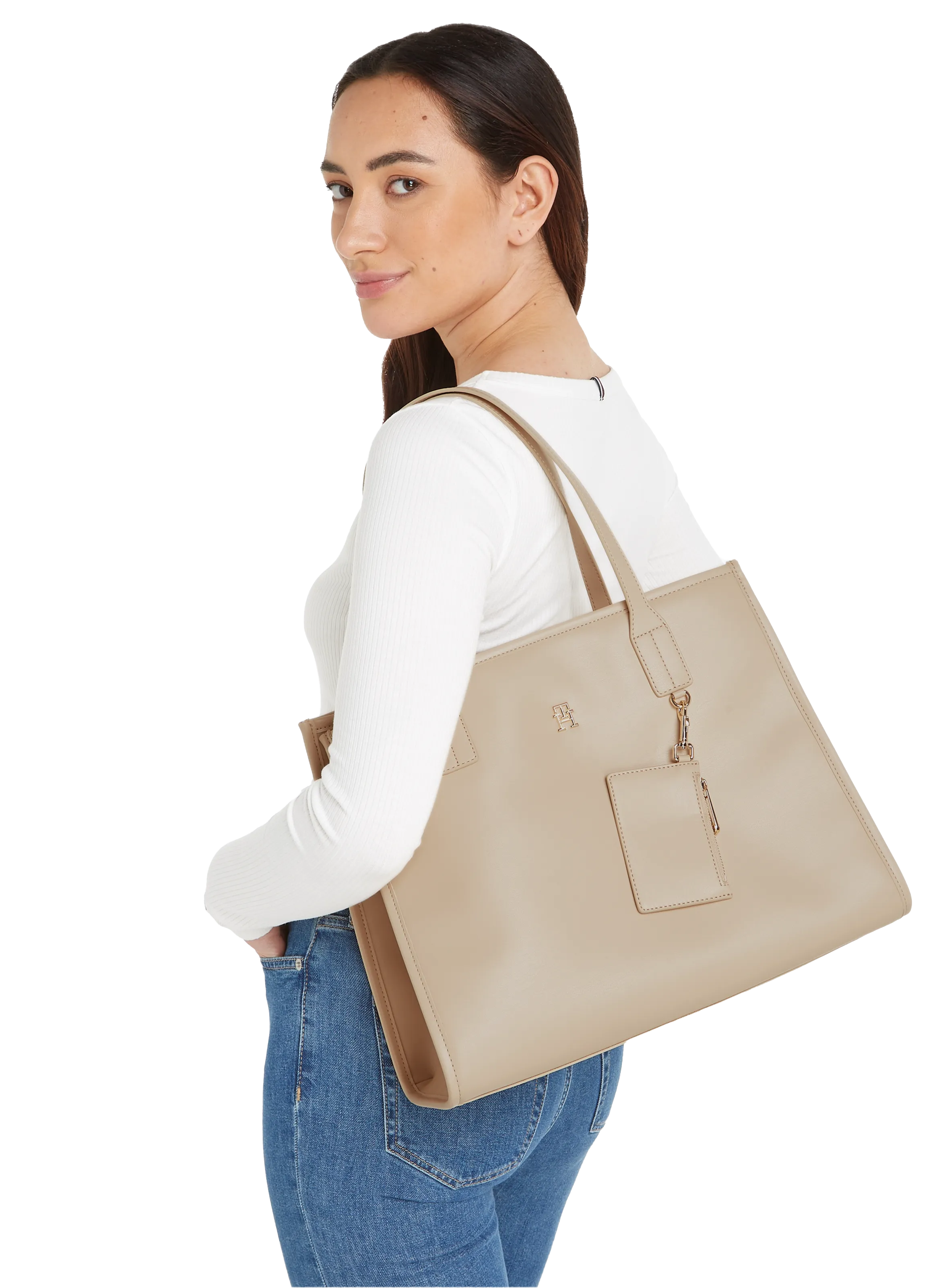 SAC à MAIN SIMILICUIR - TOMMY HILFIGER pour FEMME | Printemps