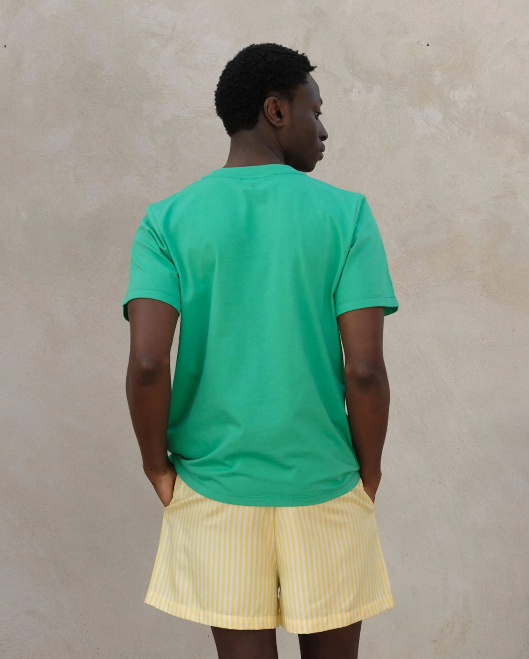 T-shirt homme coton bio, vert